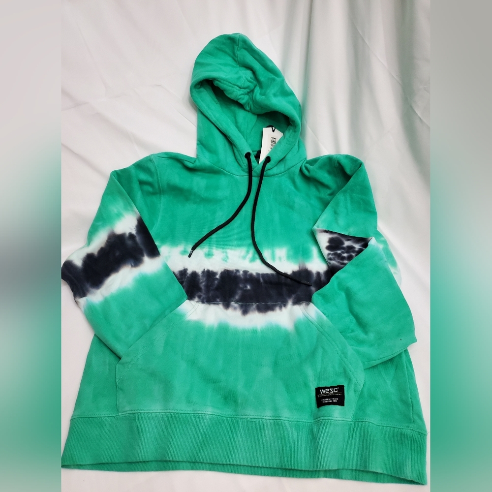 - WESCO Unisex Ombre Stripes Hoodie Sweatshirt